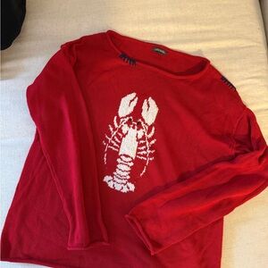 Wild Fable Red Lobster Sweater
